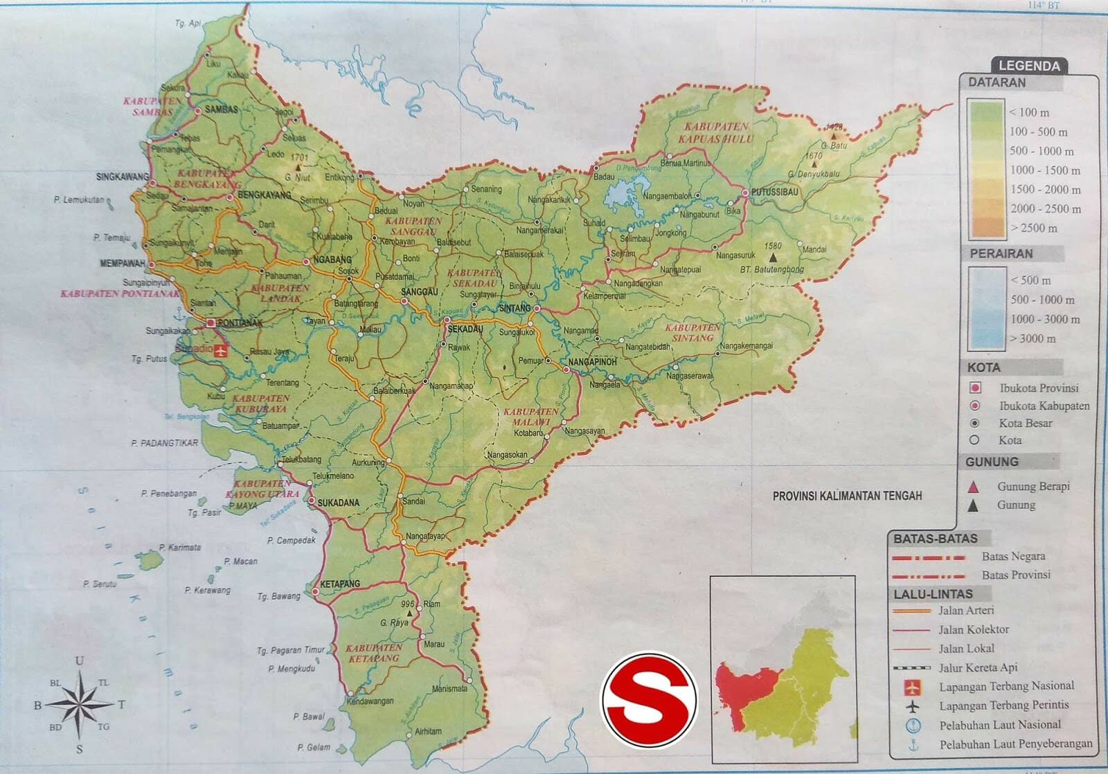 Peta-Atlas-Provinsi-Kalimantan-Barat
